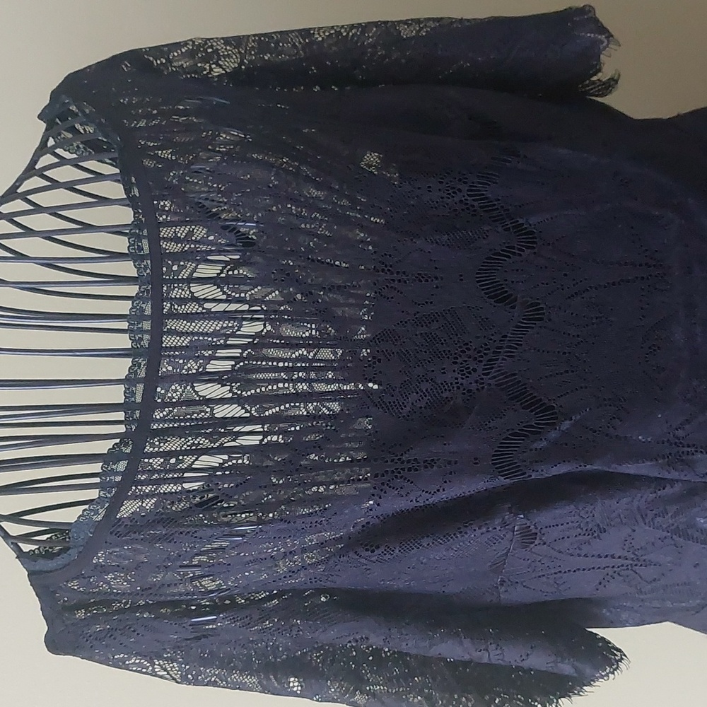 🌟HOST PICK🌟 NINE WEST" size 14, dress, black lace - Picture 1 of 10
